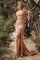 LaDivine CD943 A Line Formal Prom Long Dress