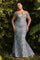 LaDivine CD975C Off Shoulder Sequins Prom Dress