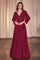 Mother of the Bride Dresses Long Formal Mother of the Bride A Line Dress Burgundy