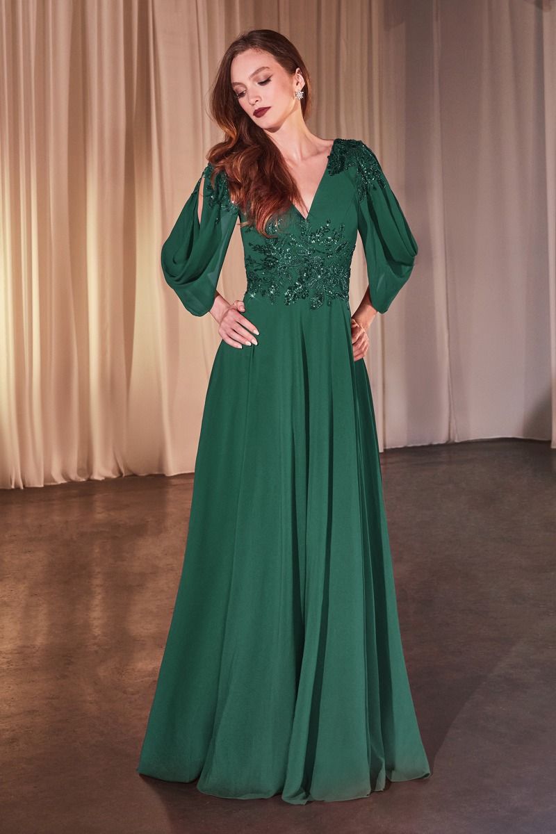 LaDivine S508 Long Formal Mother of the Bride A Line Dress The Dress Outlet LaDivine S508 Long Formal Mother of the Bride A Line Dress The Dress Outlet