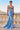 Prom Dresses Long Formal Beaded Corset Fitted Slit Prom Gown Blue