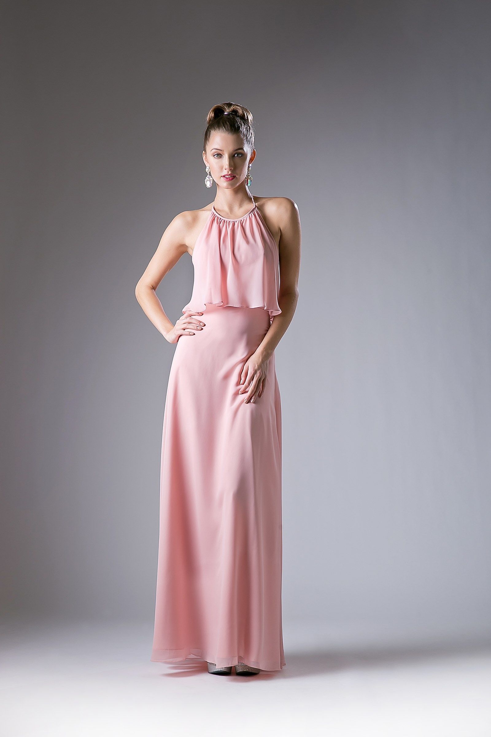 Prom Dresses Long Formal A Line Prom Dress Blush