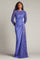 Formal Dresses Long Fitted Formal Evening Dress Pupple Haze