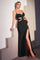 LaDivine CH129 Long Sexy Fitted Prom Dress