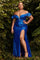 LaDivine CH167C Sexy Formal Long Slit Prom Dress