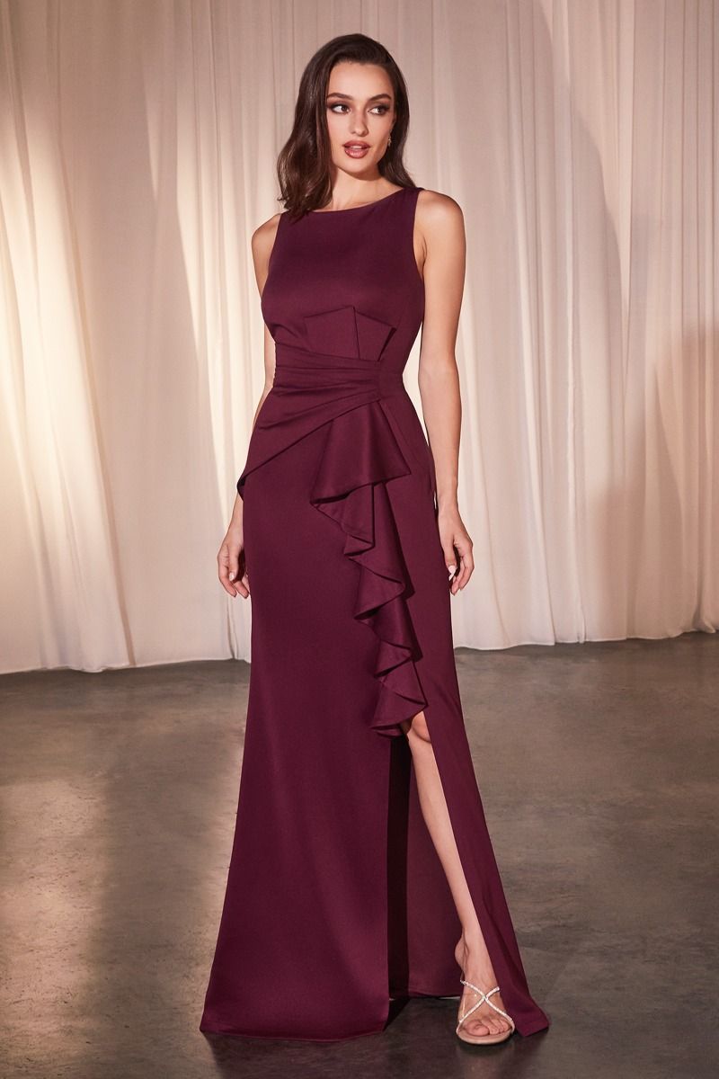 Formal Dresses Burgundy M Sale Burgundy