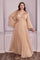 LaDivine CD242C Plus Size Long Formal A Line Dress