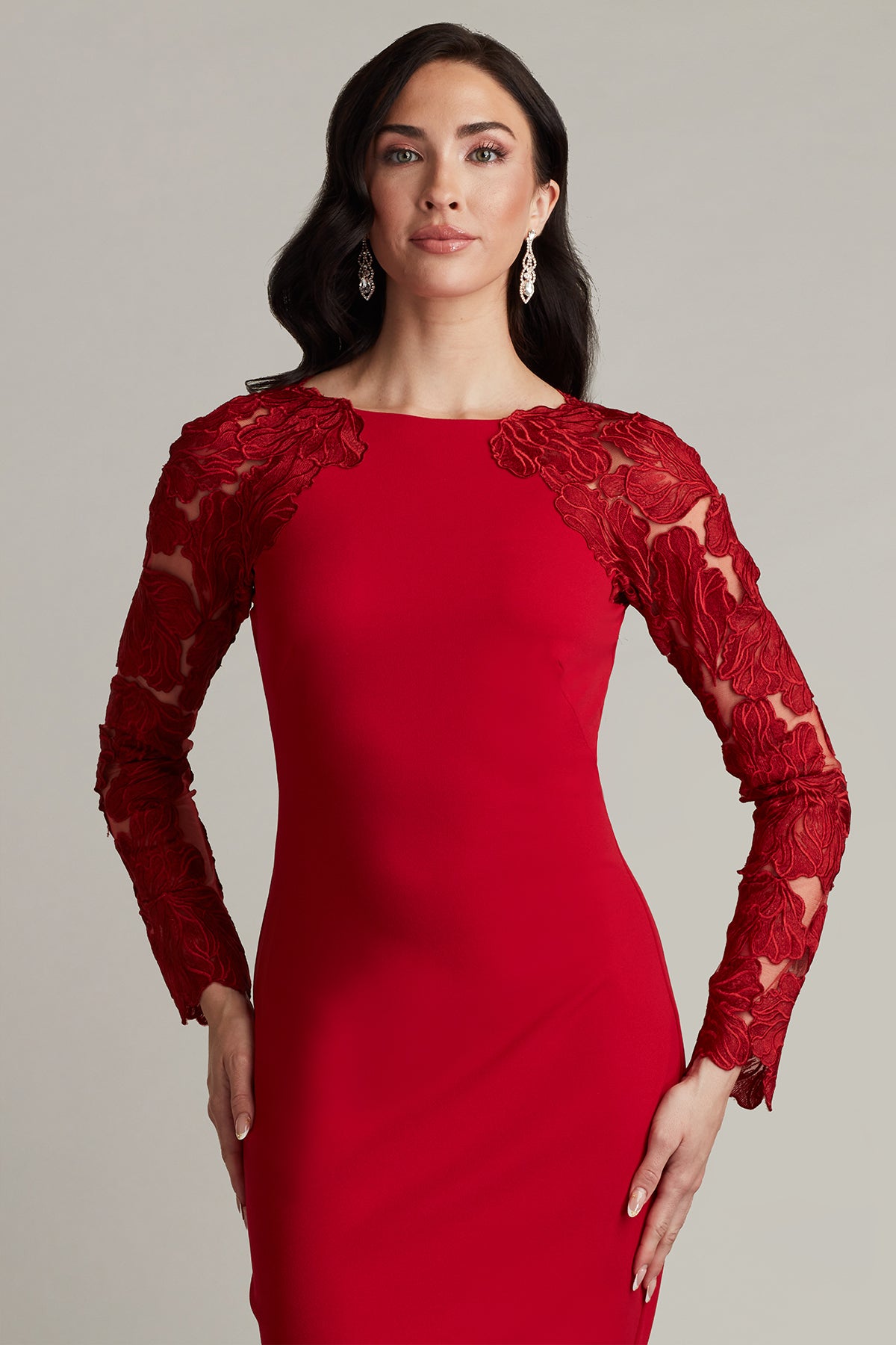 knee length dresses for ladies Tadashi Shoji CHG24909M Homecoming Short Cocktail Dress – The Dress Outlet main image 1