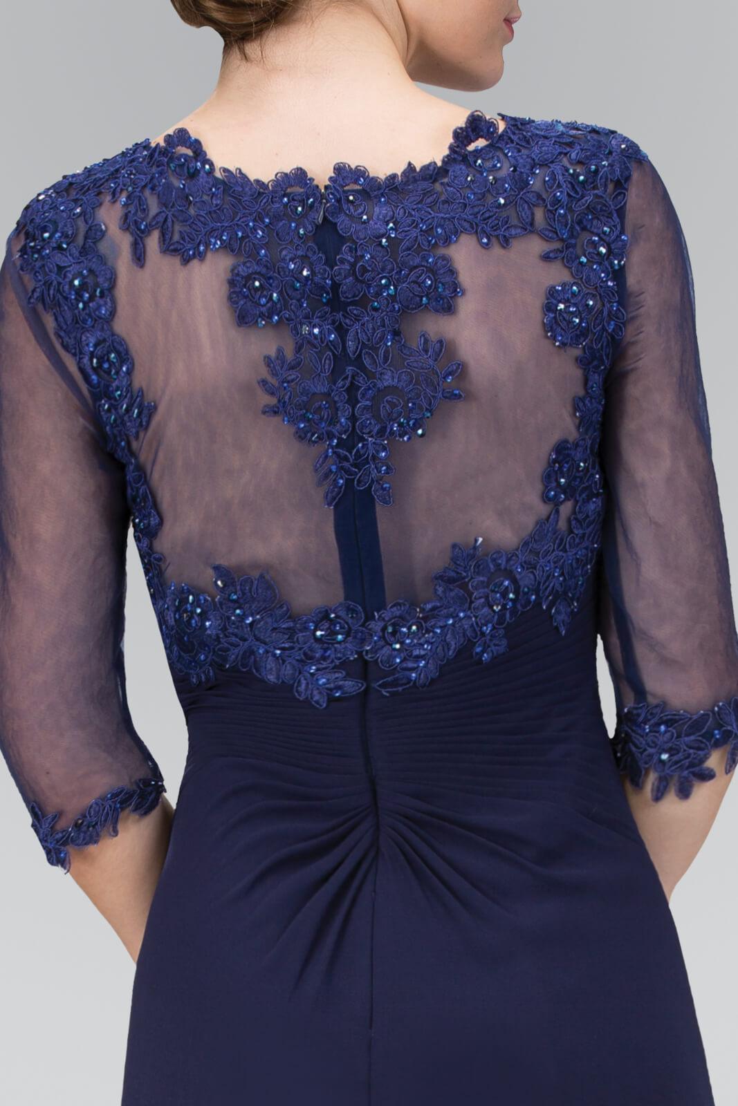 Chiffon Long Mother of the Bride Dress Formal