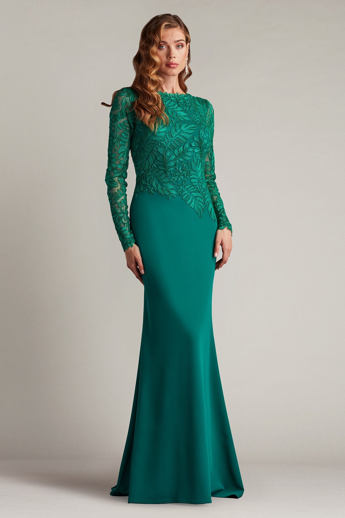 Formal Dresses Long Sleeve Formal Dress Emerald