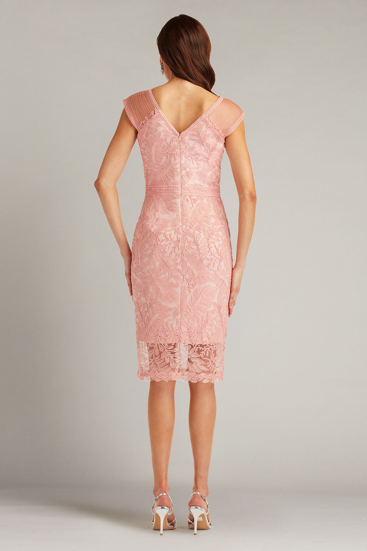 Tadashi Shoji CHU24350M Short Pleated Cocktail Fitted Dress The Dress Outlet Tadashi Shoji CHU24350M Short Pleated Cocktail Fitted Dress The Dress Outlet