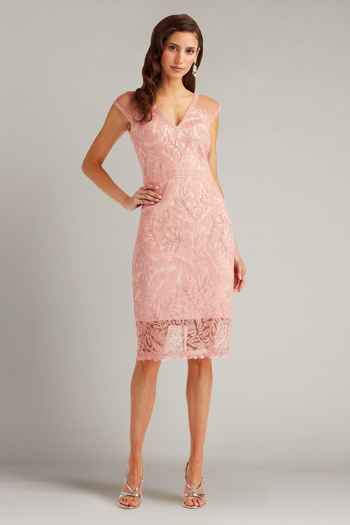 Tadashi Shoji Women's Evonne Embroidered Dress