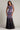Prom Dresses Long Slit Formal Floral Prom Dress Black Purple Floral
