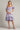 Cocktail Dresses Short Printed Floral Cocktail Dress White Purple Floral