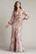 Formal Dresses 3D Long Slit Formal Evening Dress Pebble