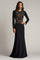 Mother of the Bride Dresses Long Formal A Line Mother of the Bride Dress Black/Nude