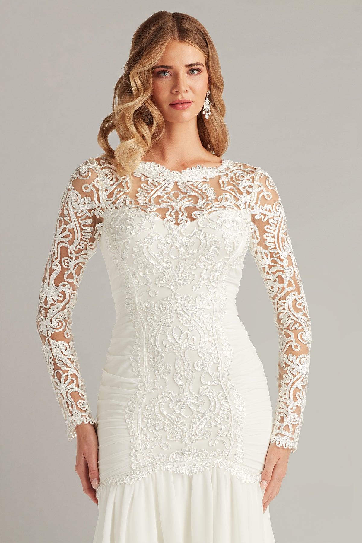 Cocktail Dresses Lace Fitted Short Cocktail Dress Ivory