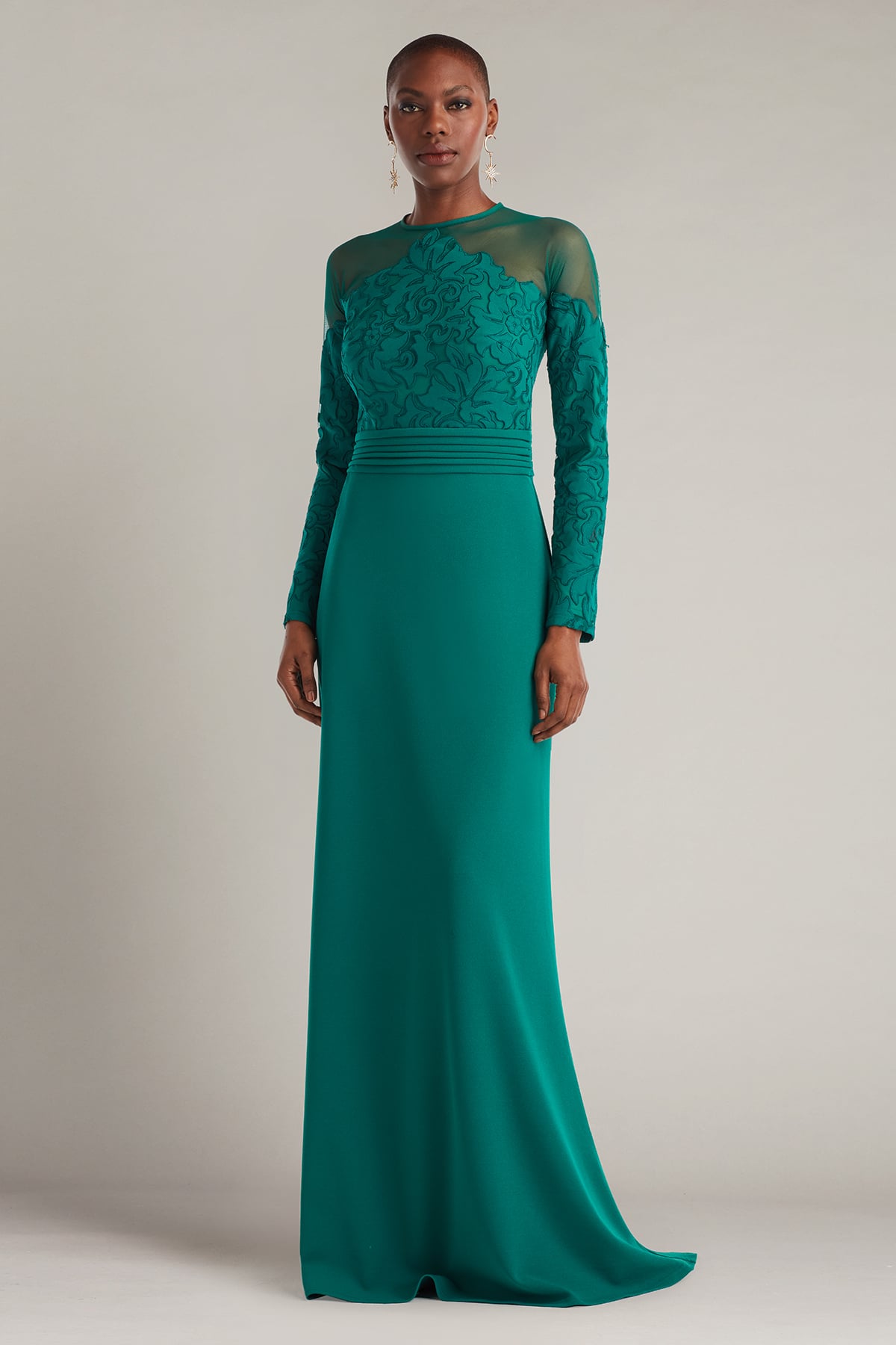 Mother of the Bride Dresses Long Formal Lace Mother of the Bride Dress Emerald