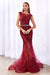 Prom Long Fitted Evening Gown - The Dress Outlet