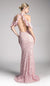 Fitted Long Dress Formal - The Dress Outlet