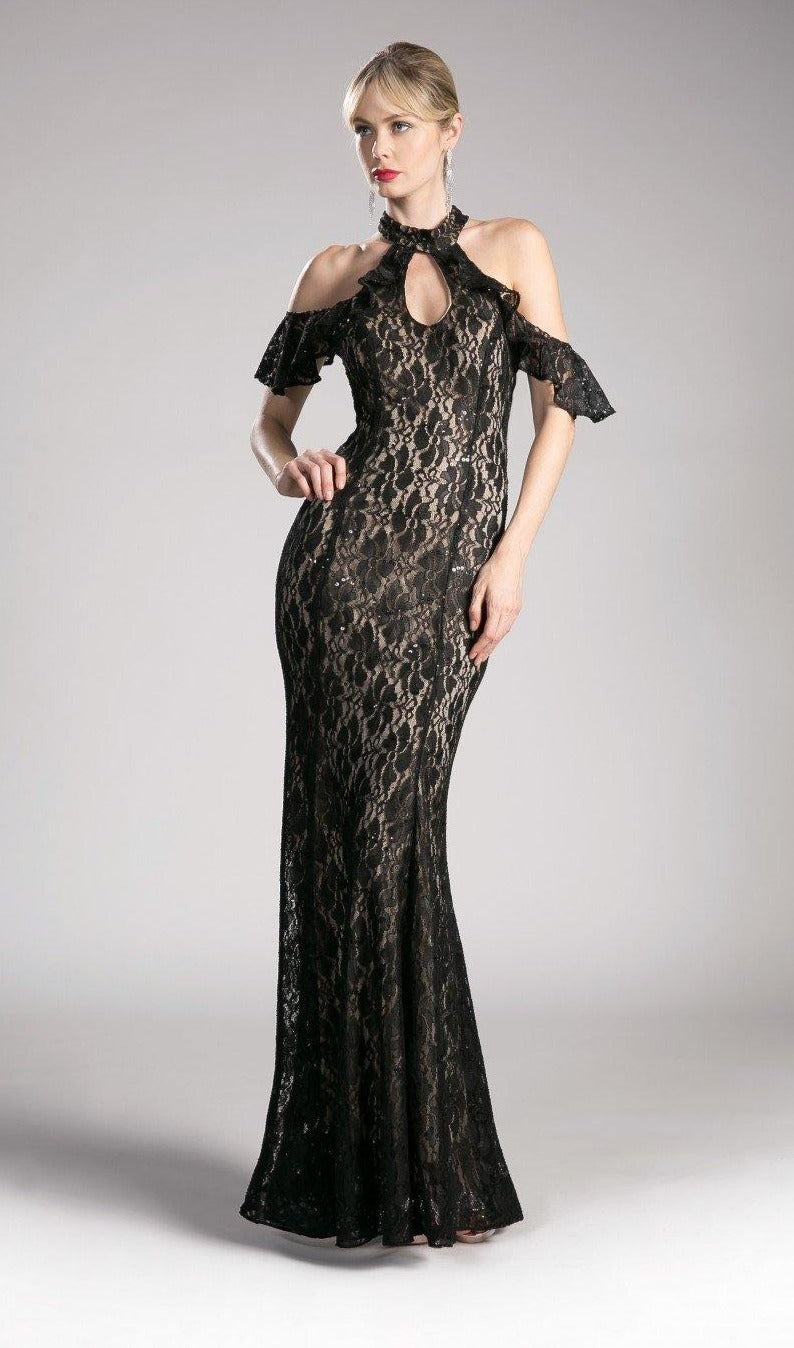 Black Cinderella Divine C0701 Fitted Long Dress Formal for $19.99 – The ...