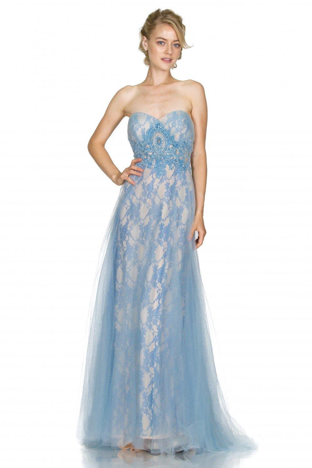 Prom Long Lace Dress - The Dress Outlet