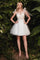 Prom Short Dress Homecoming Off White
