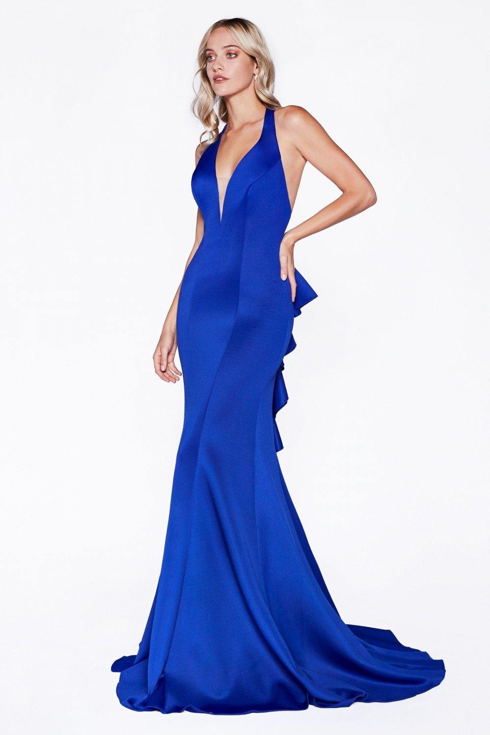 Sexy Fitted Long Gown Formal Dress - The Dress Outlet Cinderella Divine