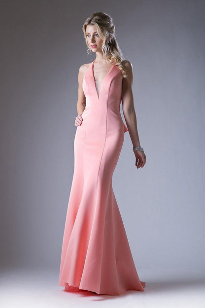 Sexy Fitted Long Gown Formal Dress - The Dress Outlet Cinderella Divine