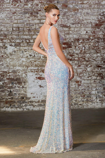 Sexy Long Formal Dress Evening Prom Gown - The Dress Outlet Cinderella Divine