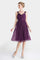 Short Bridesmaids Sleeveless Chiffon Prom Cocktail Dress - The Dress Outlet Cinderella Divine