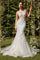 Long Fitted Wedding Dress - The Dress Outlet