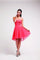 Prom High Low Strapless Chiffon Bridesmaids Dress - The Dress Outlet Cinderella Divine