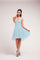 Prom High Low Strapless Chiffon Bridesmaids Dress - The Dress Outlet Cinderella Divine