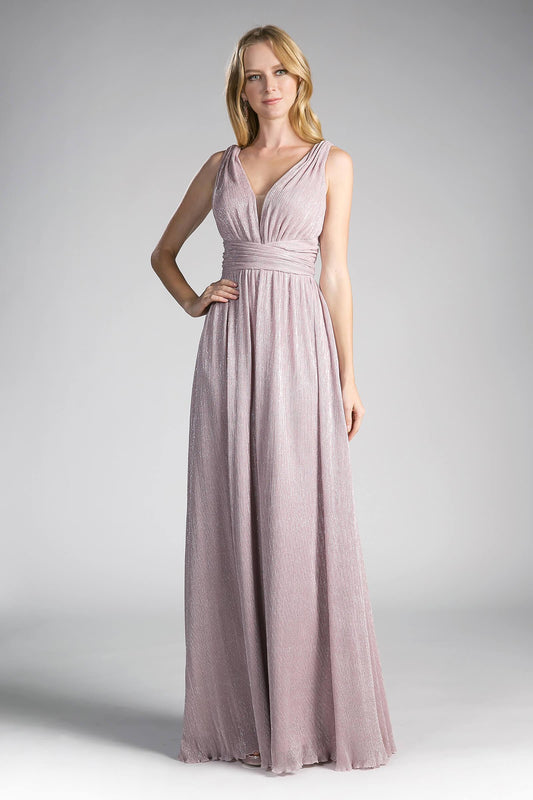 Long Formal Bridesmaid Prom Dress - The Dress Outlet Cinderella Divine
