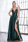 Bridesmaids Long Formal Evening Prom Dress Deep Emerald