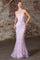 Long Formal Fitted Sequin Evening Prom Dress - The Dress Outlet Cinderella Divine