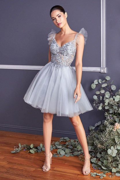 Short Prom Dress Cocktail - The Dress Outlet