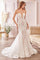 Long Fitted Wedding Gown - The Dress Outlet