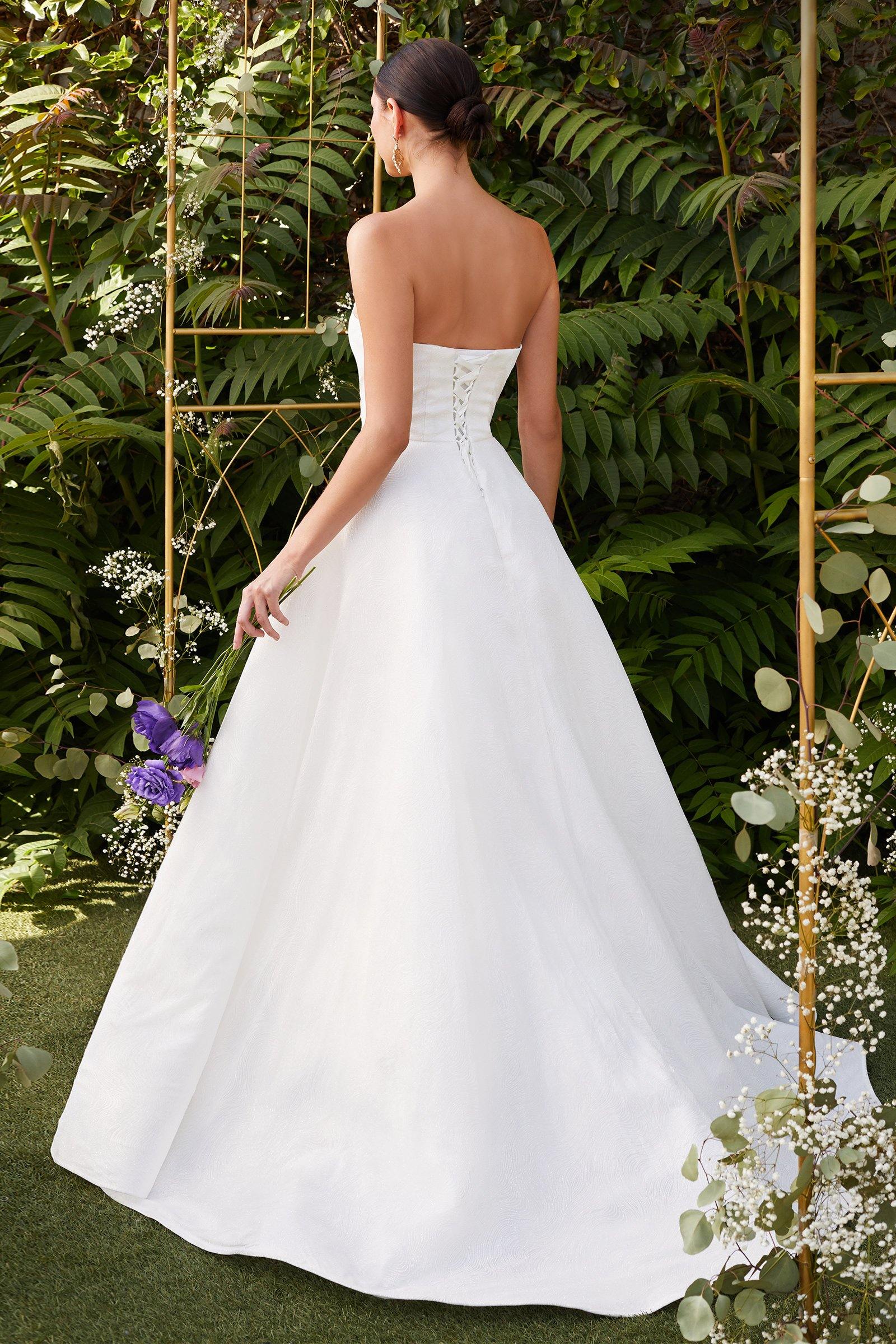Long Bridal Gown Wedding Dress - The Dress Outlet