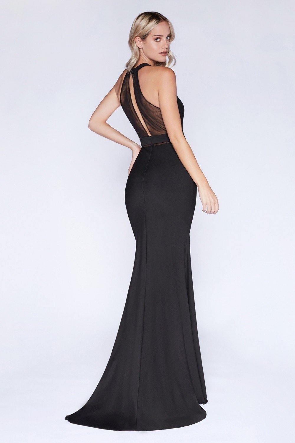 Sexy Long Fitted Long Formal Dress - The Dress Outlet Cinderella Divine