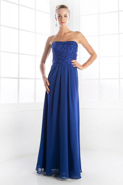 Mother of the Bride Long Dress - The Dress Outlet