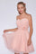 Bridesmaids Short Strapless Chiffon Prom Dress - The Dress Outlet Cinderella Divine