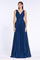 Lon Formal Sleeveless Metallic Prom Dress - The Dress Outlet Cinderella Divine