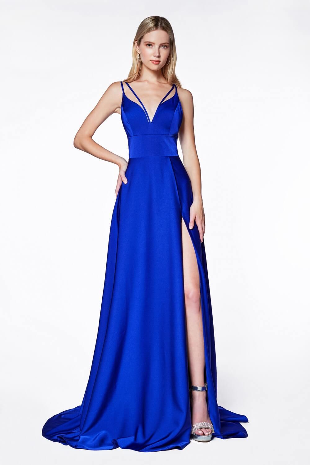 Orchid Cinderella Divine CS034 Long Plus Size High Slit Gown Prom Dress ...