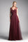 Long V Neck Prom Dress Bridesmaid Gown - The Dress Outlet Cinderella Divine
