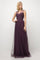 Long V Neck Prom Dress Bridesmaid Gown - The Dress Outlet Cinderella Divine