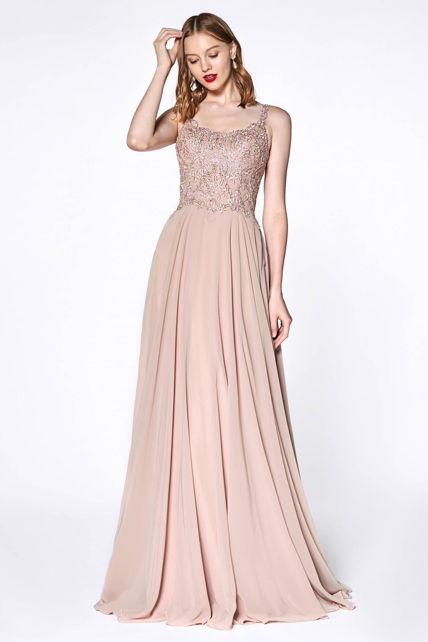Long Prom Dress Formal Evening Gown - The Dress Outlet Cinderella Divine