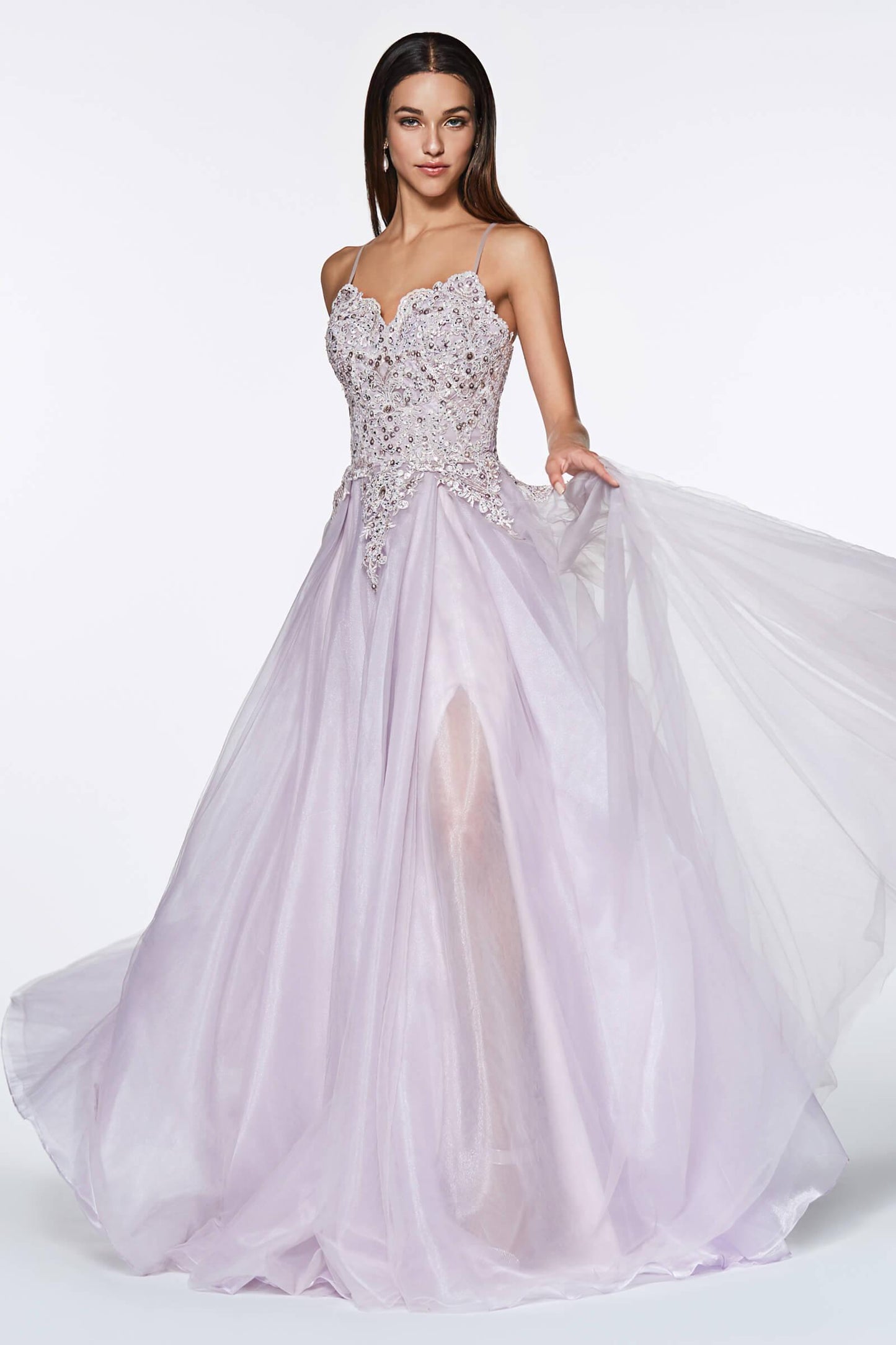 Long Prom Dress Formal Ball Gown - The Dress Outlet Cinderella Divine