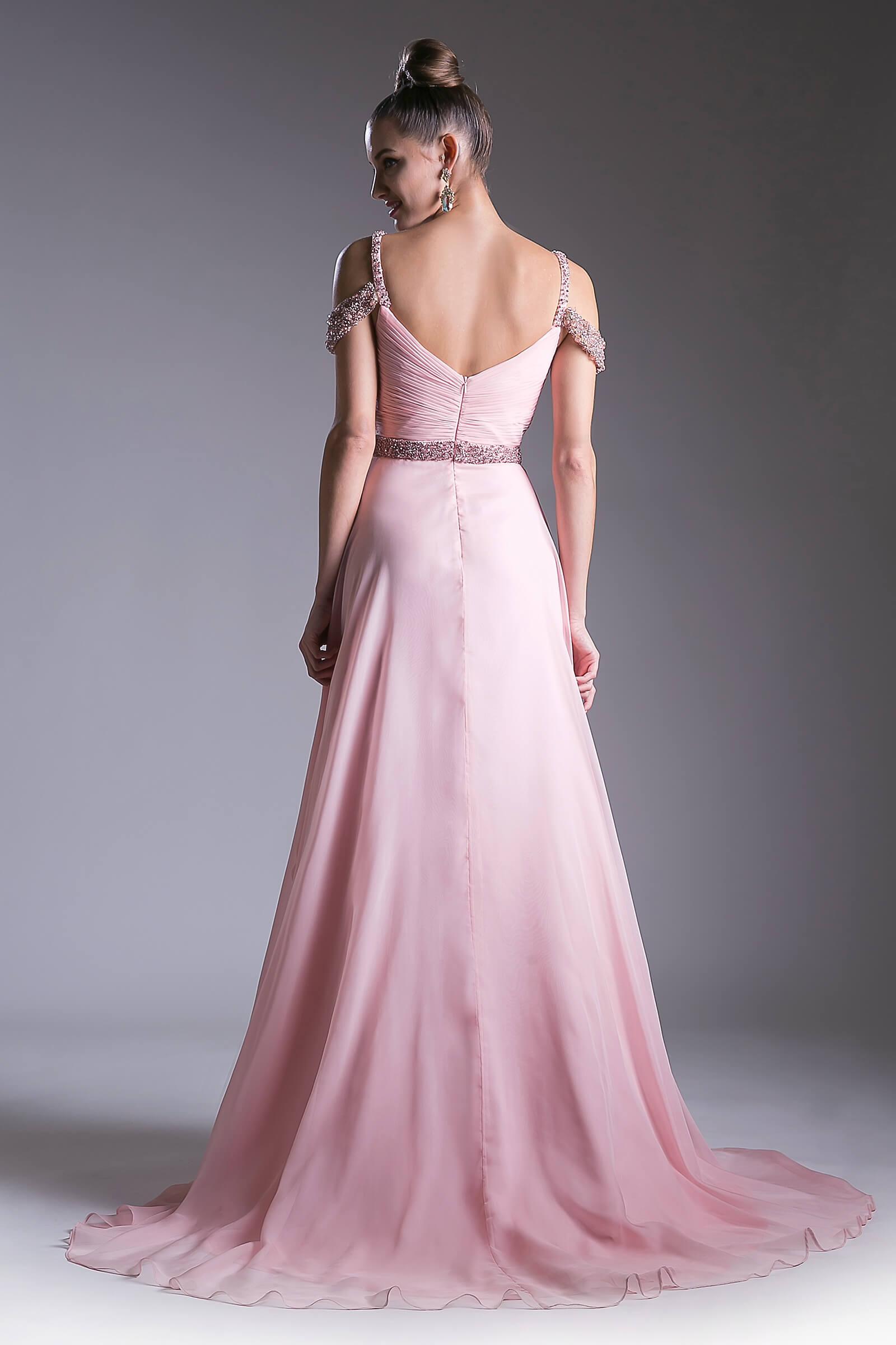 Prom Long Formal Off Shoulder Evening Dress - The Dress Outlet Cinderella Divine